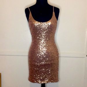 Fashionova mini sparkle dress
